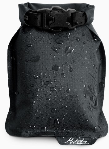 Футляр для мыла FlatPak Matador, черный косметичка водонепроницаемая matador flatpak zipper toiletry case черная