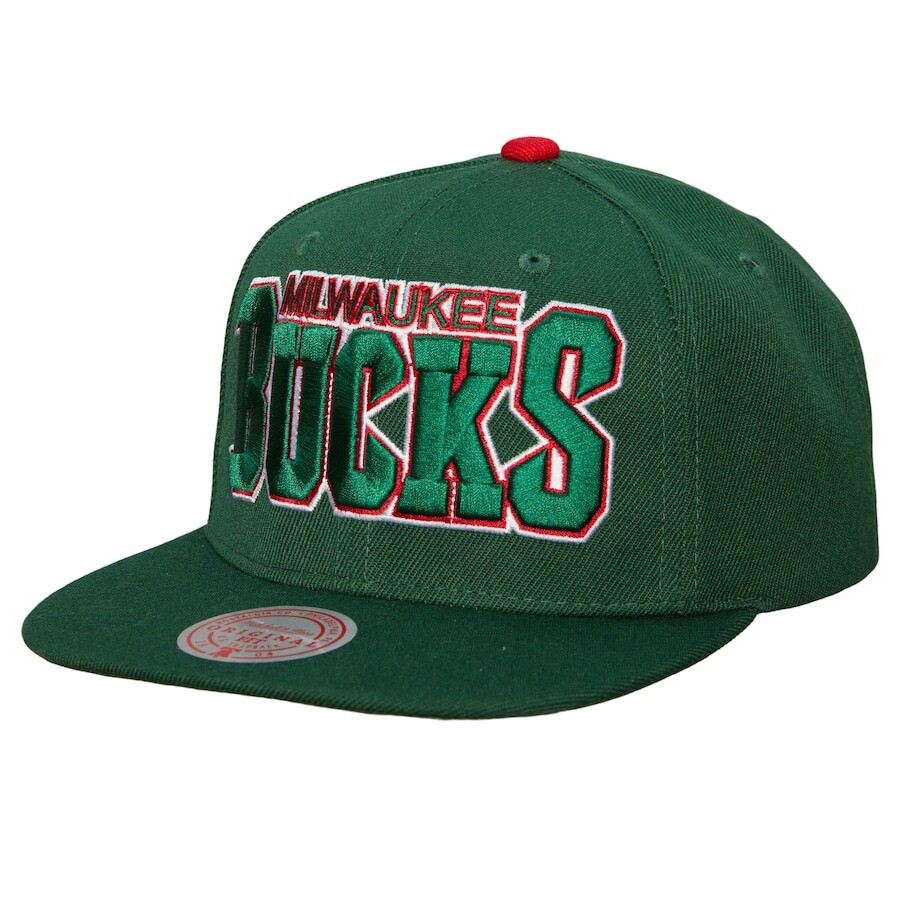 

Бейсболка Mitchell & Ness Milwaukee Bucks, зеленый
