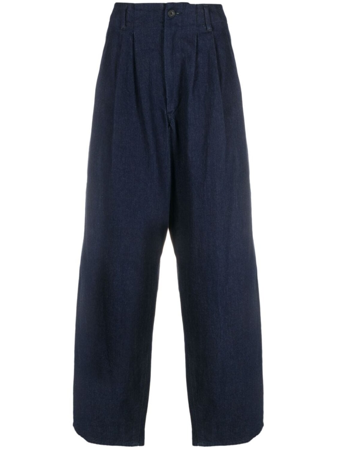 

Yohji Yamamoto широкие джинсы, синий