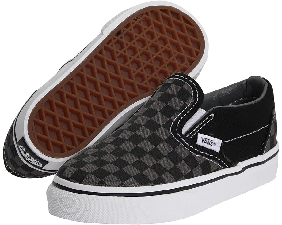 

Кроссовки Vans Classic Slip-On Core, цвет Black/Pewter