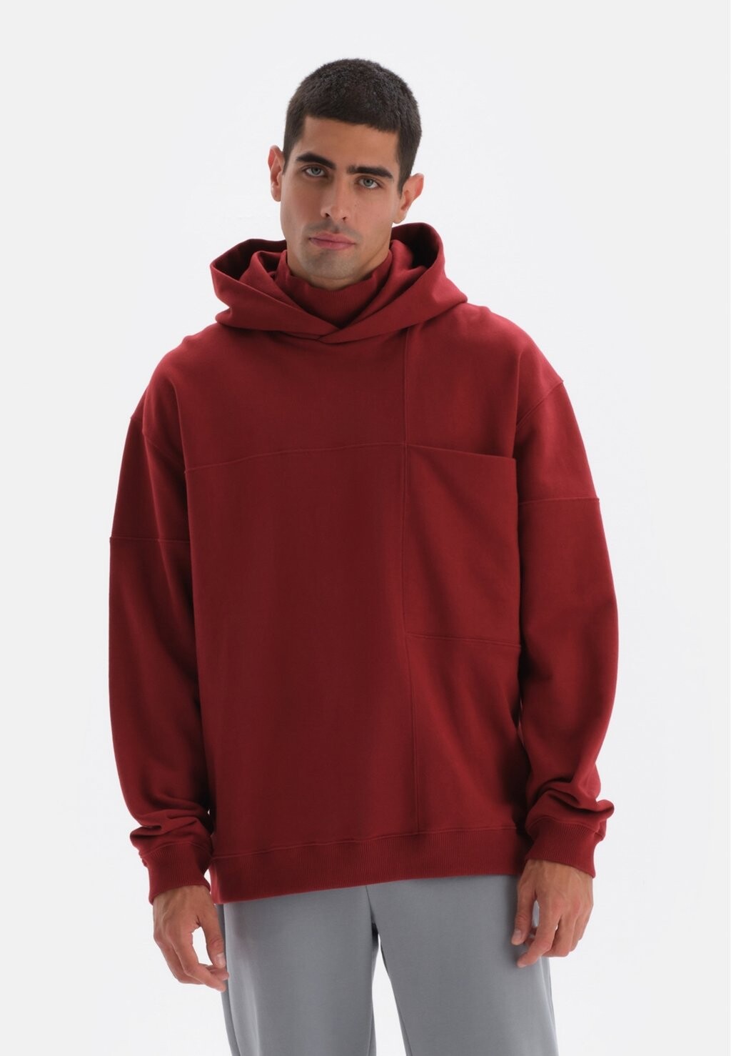 

Худи DAGI, цвет dark red