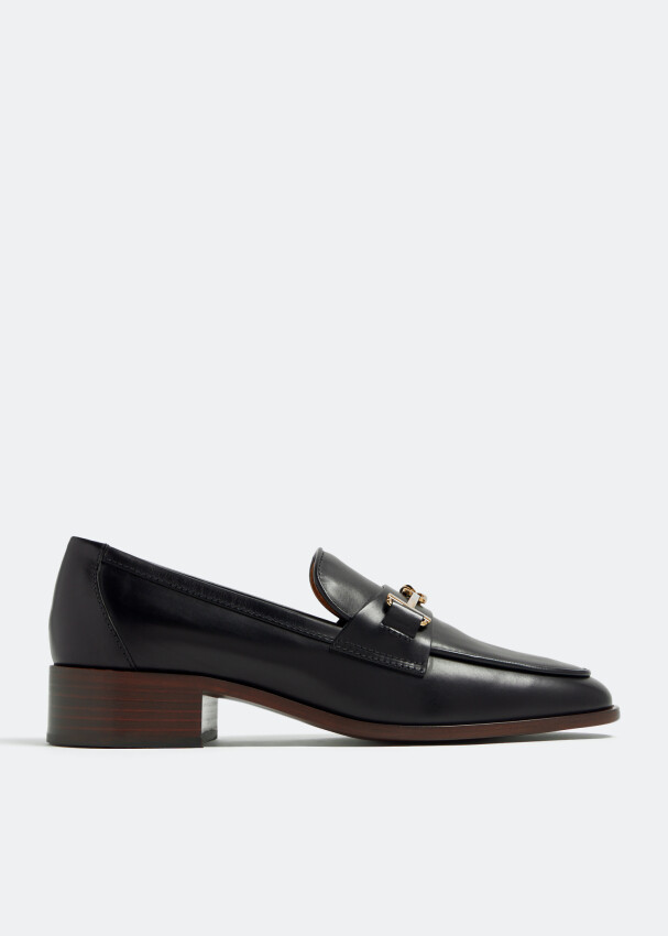 

Лоферы Tod'S Leather, черный