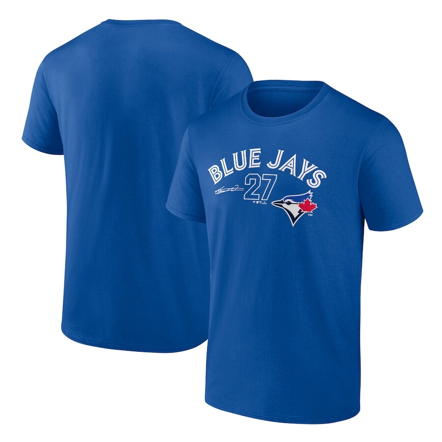 

Футболка с именем и номером Fanatics Branded Toronto Blue Jays, роял