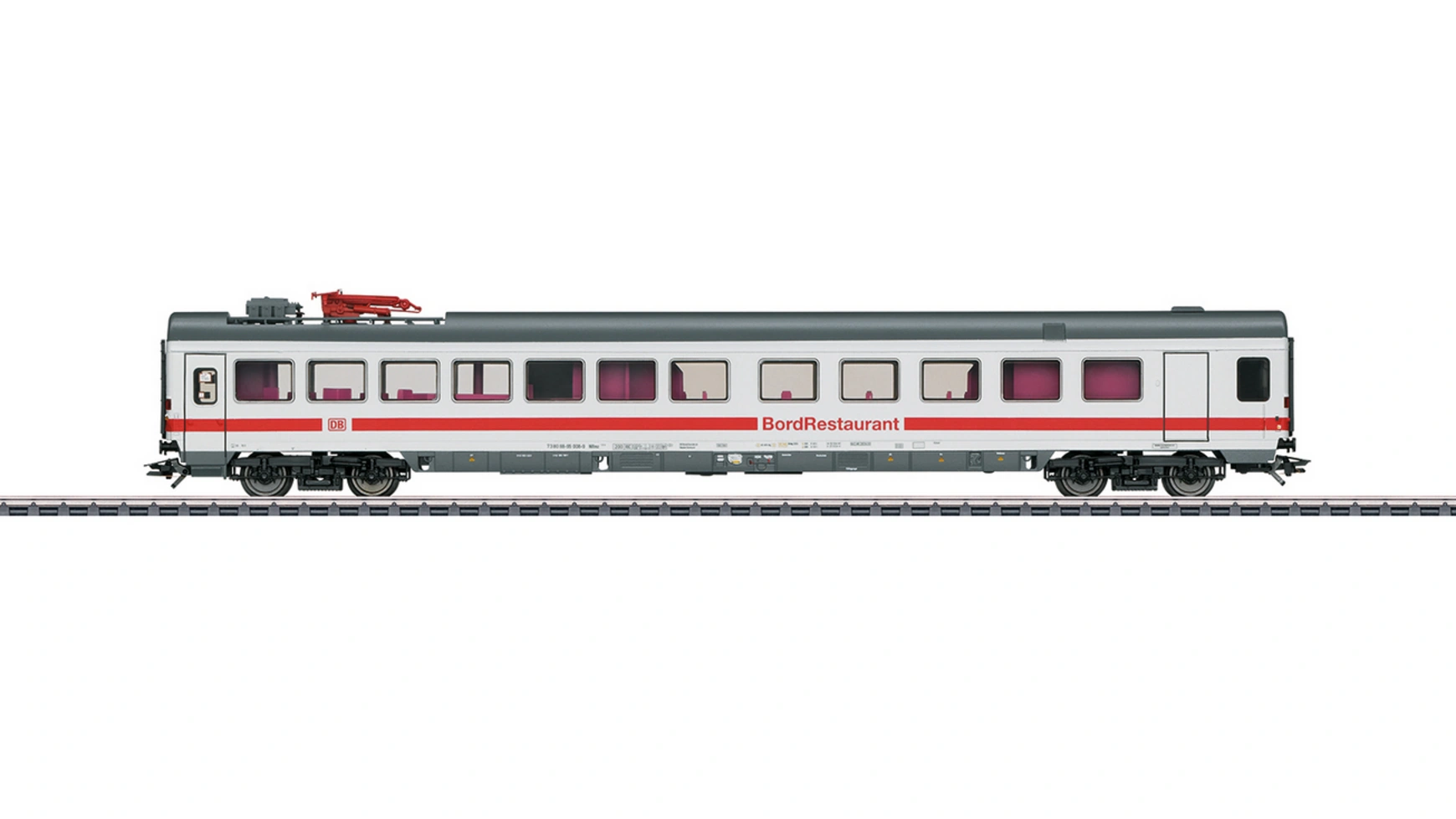 Модель железнодорожного вагона-ресторана wrmz 137 Märklin модель железнодорожного вагона управления ic 2 го класса märklin