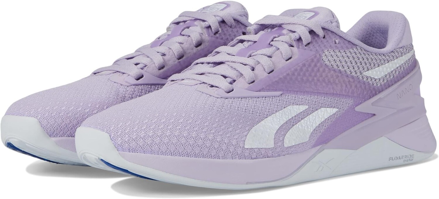 

Кроссовки Nano X3 Reebok, цвет Purple Oasis/Cold Grey/Vector Blue