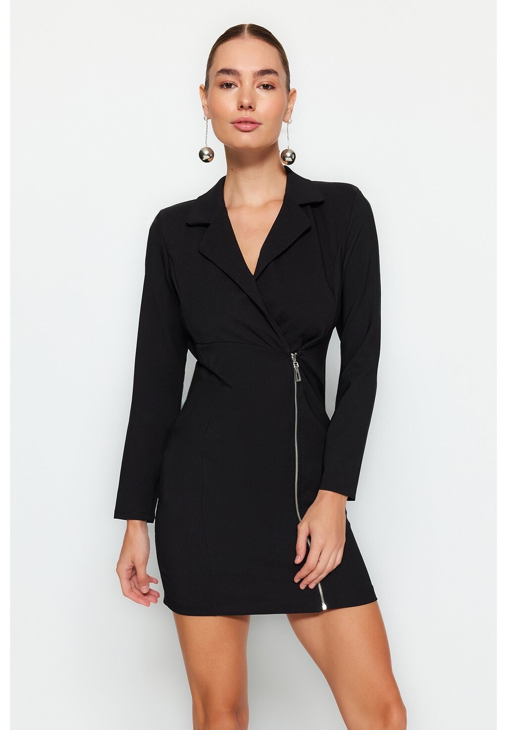 

Платье-футляр ROBE ENTREPRISE Trendyol, черный