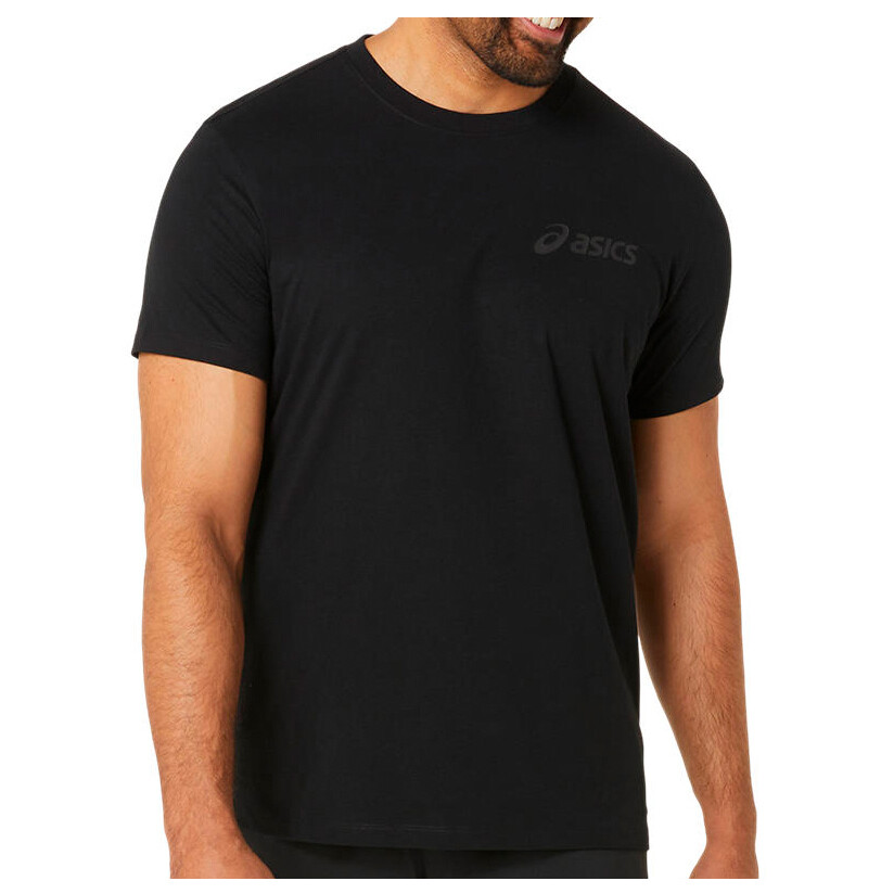 

Футболка Asics Chest Logo S/S Tee, цвет Performance Black/Graphite Grey