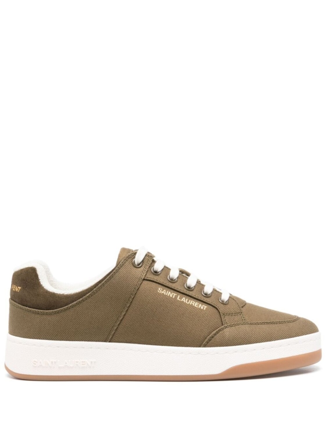 

Saint Laurent кроссовки SL/61, зеленый