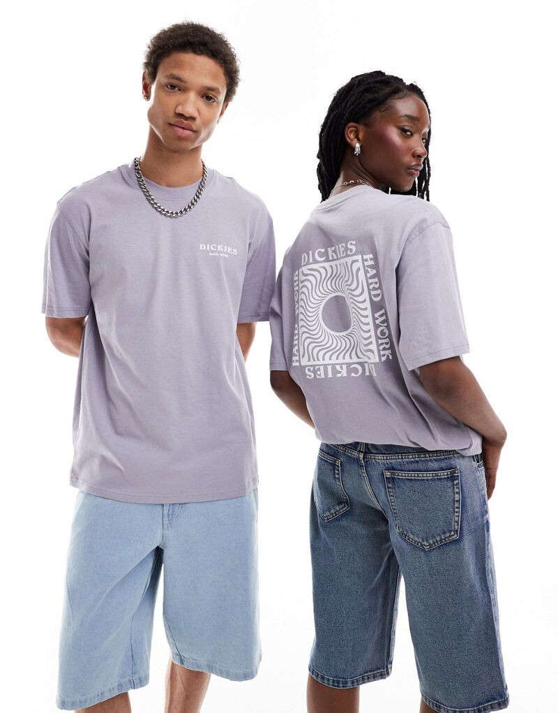 

Dickies – Oatfield – Сиреневая футболка с короткими рукавами