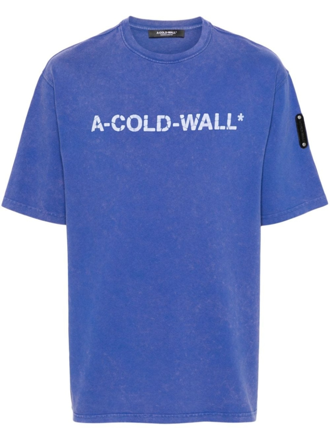 

A-COLD-WALL* футболка Overdye Logo, синий