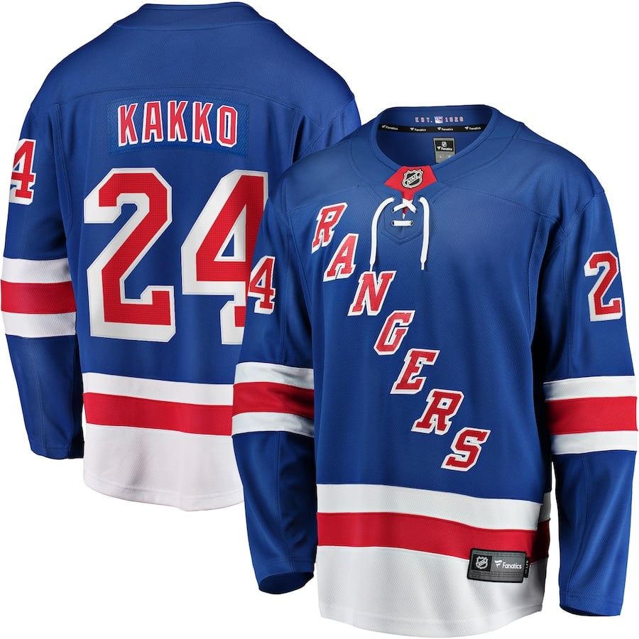 

Джерси Fanatics Branded New York Rangers, синий