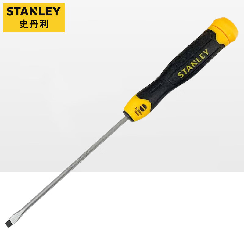 Мощная плоская отвертка STANLEY с магнитной отверткой 3х100 мм STMT67265-8-23