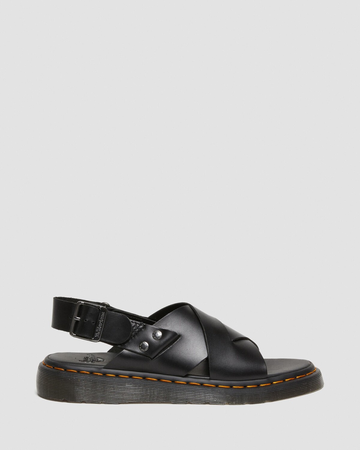 

Кожаные сандалии Zane Brando с пяткой на пятке Dr. Martens