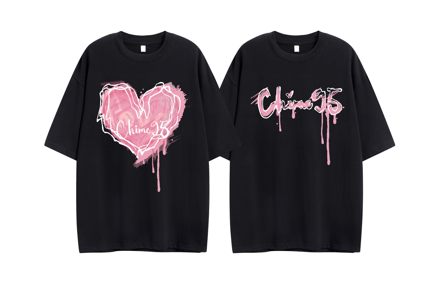 

Футболка серии Chime95 унисекс Rhime, цвет White heart + white letter [pure cotton upgrade]