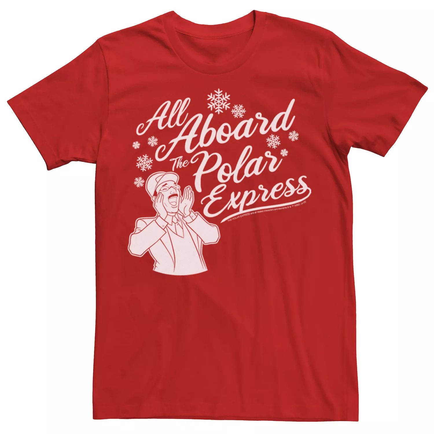 Мужская футболка Polar Express All Aboard The Polar Express Licensed Character van allsburg chris the polar express cd