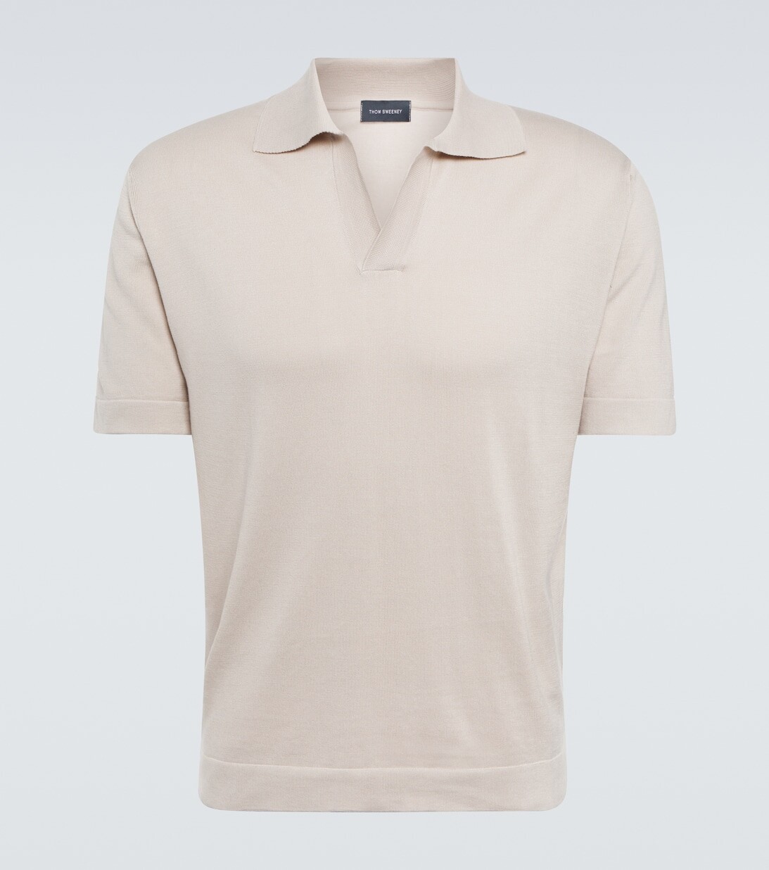 

Рубашка-поло Skipper из хлопка Thom Sweeney, коричневый