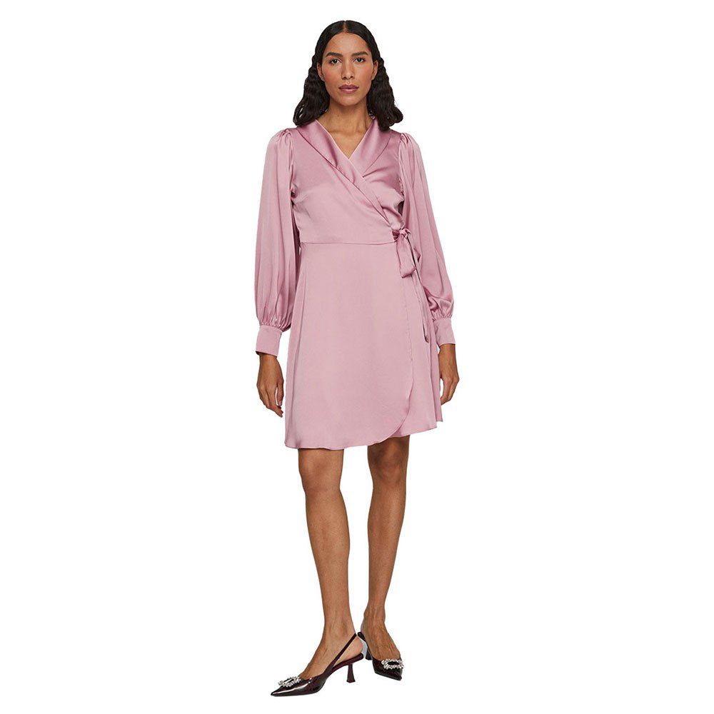 цена Короткое платье Vila Enna Ravenna Long Sleeve, розовый