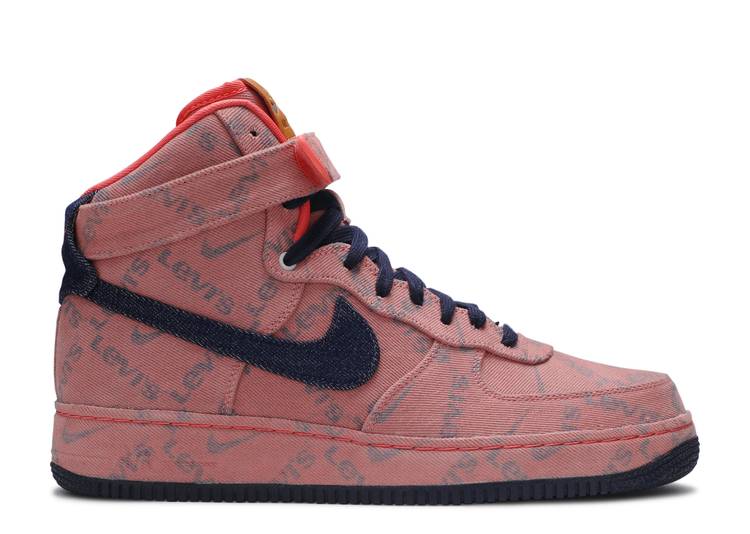 

Кроссовки Nike LEVI'S X NIKE BY YOU X AIR FORCE 1 HIGH 'EXCLUSIVE DENIM',, Коричневый