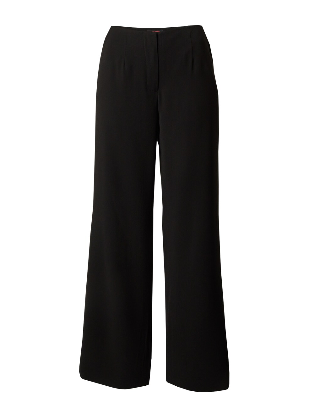 Широкие брюки со складками спереди Misspap, черный широкие брюки со складками misspap бежевый