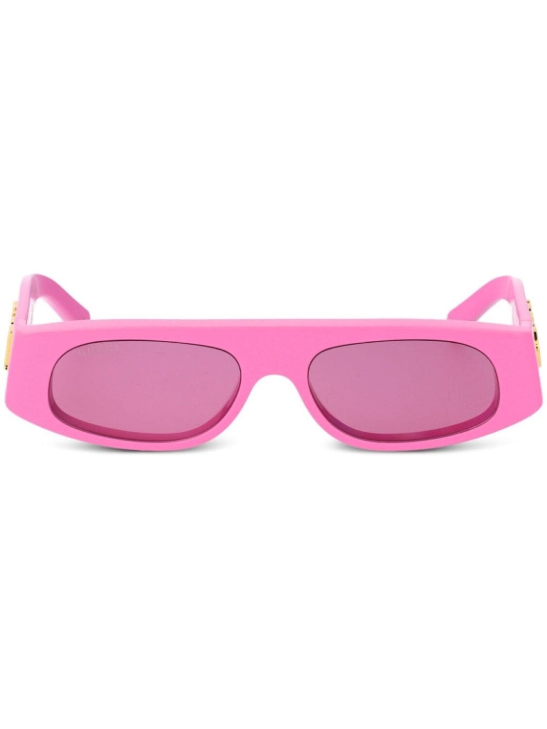 

Солнцезащитные очки с логотипом Gucci Eyewear, розовый