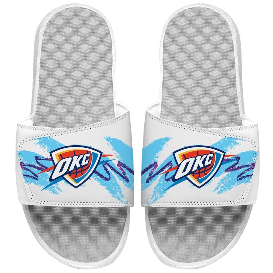

Шлепанцы ISlide Oklahoma City Thunder, белый