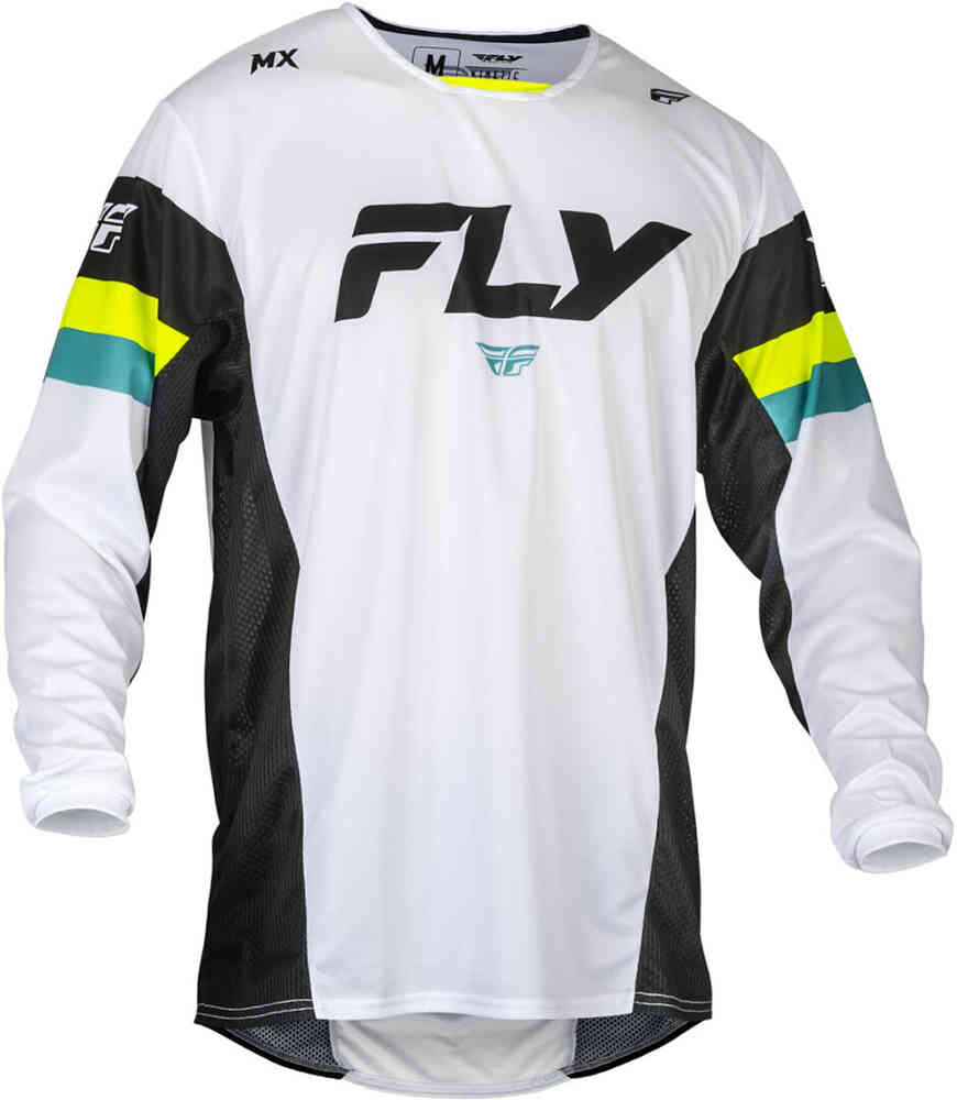 

Джерси для мотокросса Fly Racing Kinetic Prix 2024 FLY Racing, белый черный