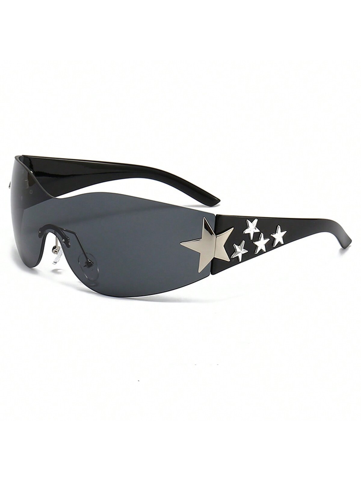 цена 1шт унисекс многоцветные солнцезащитные очки со звездами UV400