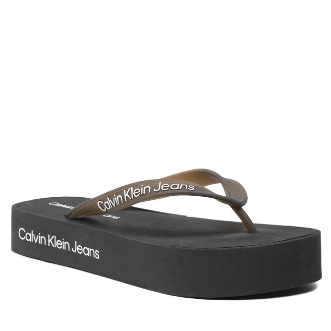

Шлепанцы Calvin Klein Jeans BeachSandal Flatform, черный