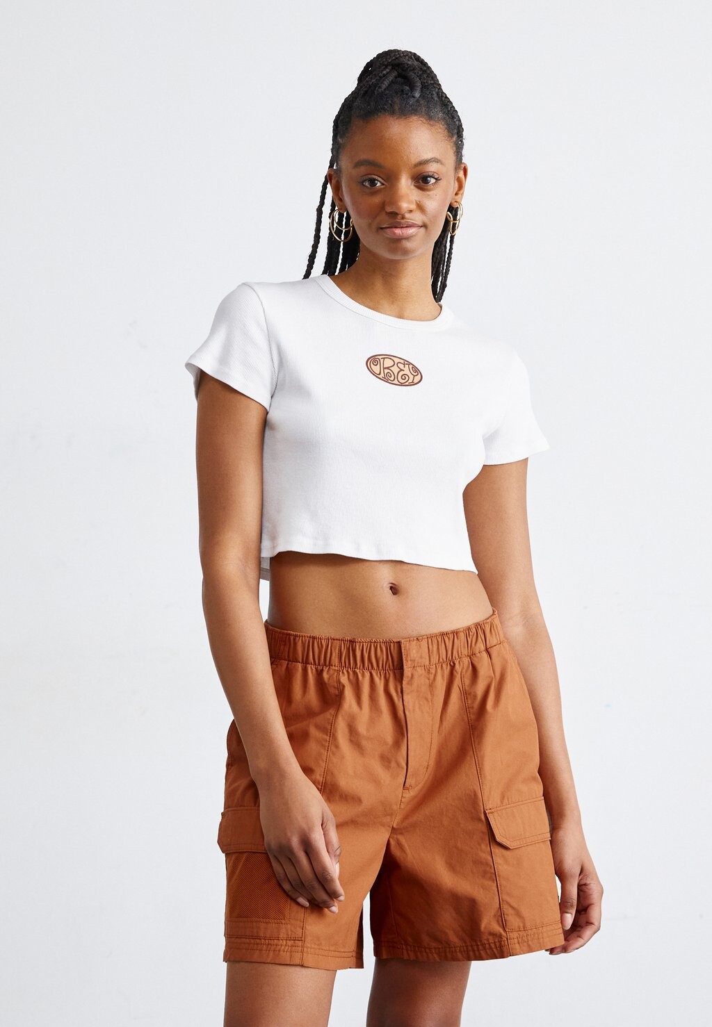 

Футболка с принтом BEAN Obey Clothing, цвет white
