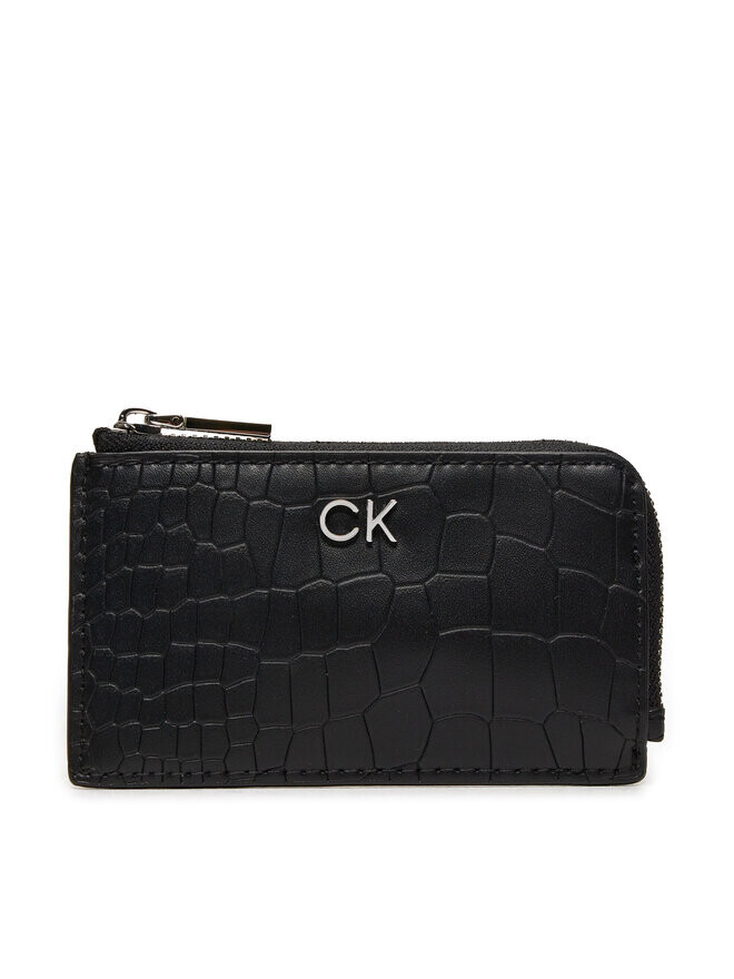 

Картхолдер Ck Daily Zip Cardholder_Croco Calvin Klein, черный