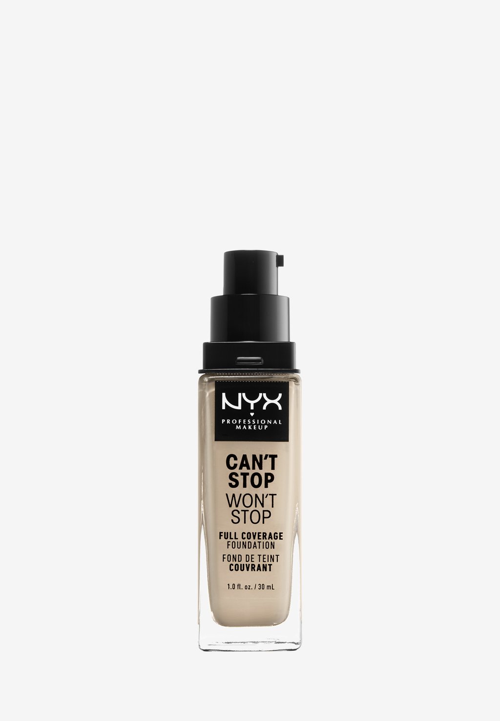 

Фонд Can'T Stop Won'T Stop Foundation Nyx Professional Makeup, цвет 1-mai fair