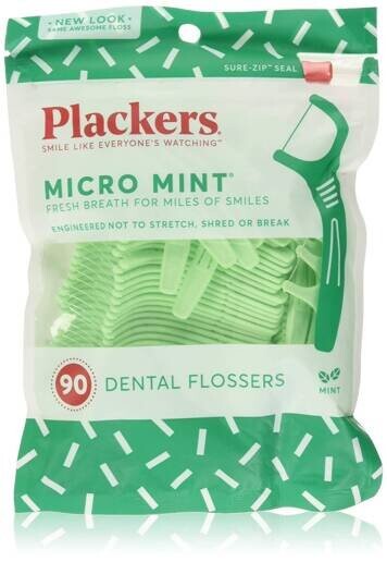 

Плакеры, Нитки-зубочистки, Micro Mint, 90 шт., Other