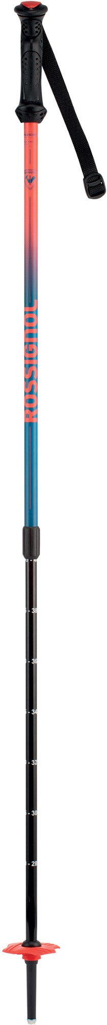 лыжные палки atomic pro jr 105 см red black Телескопические лыжные палки Jr. — детские Rossignol