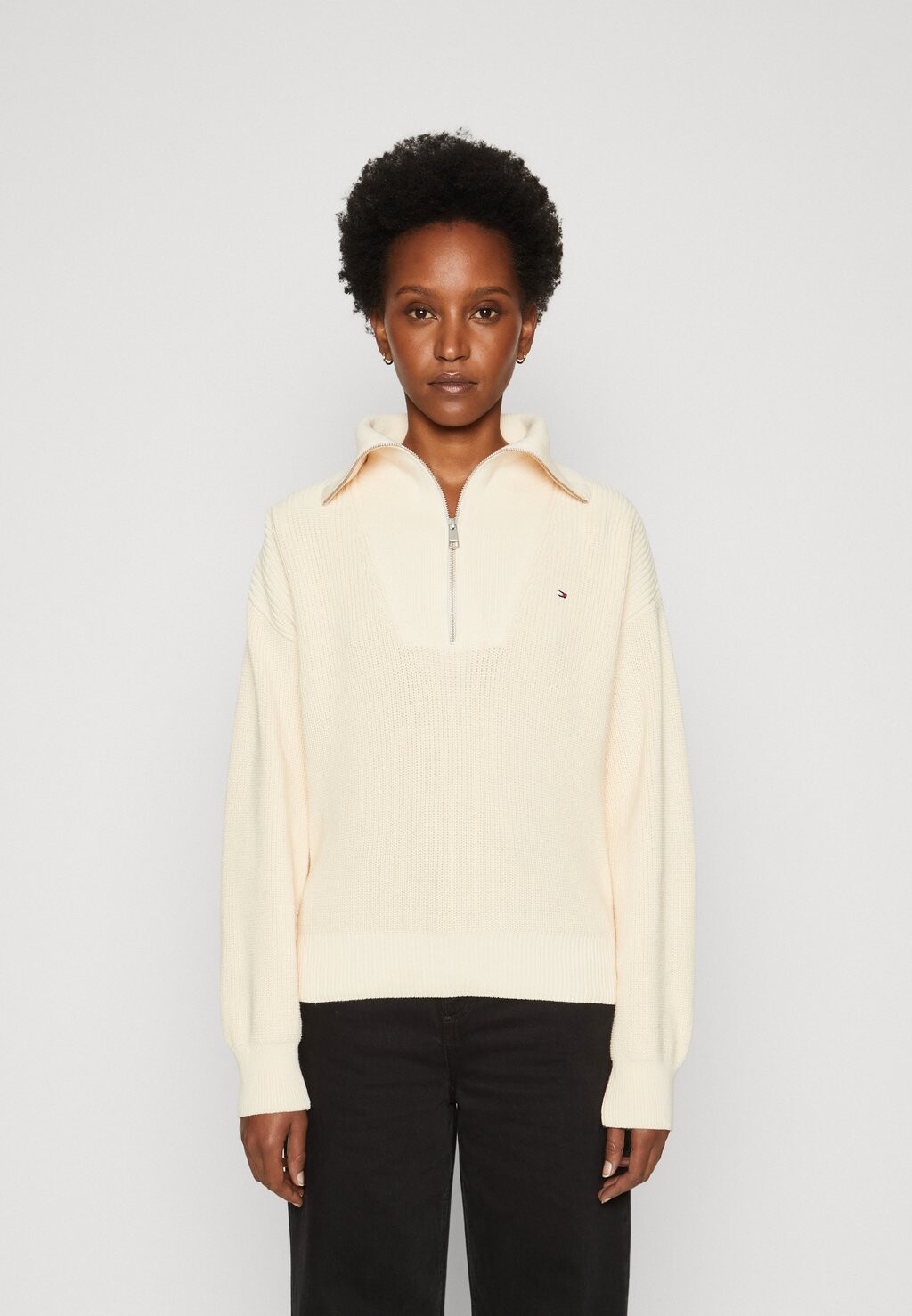 

Свитшот джерси Tommy Hilfiger СТИТЧ МОЛНИЯ, цвет calico