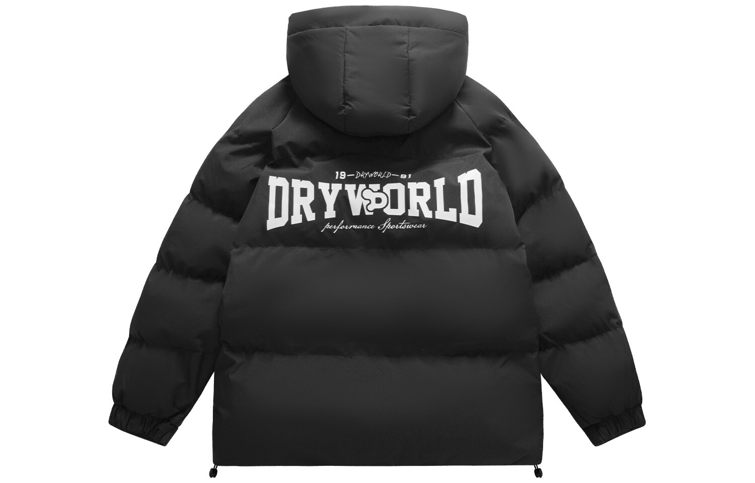 

Стеганая куртка унисекс Dryworld, черный