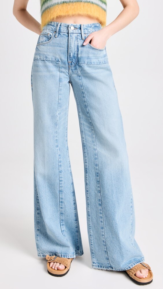 

Джинсы Good American Good Waist Palazzo