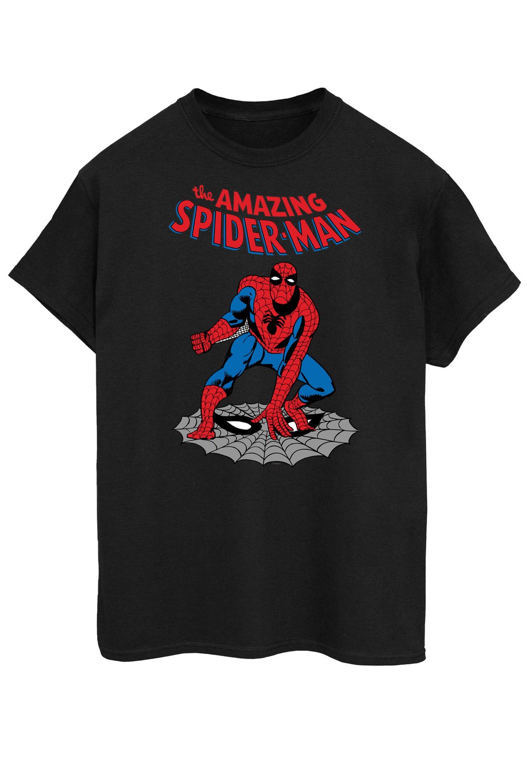 Футболка с принтом Marvel Universe The Amazing Spider Man ABSOLUTE CULT, черный