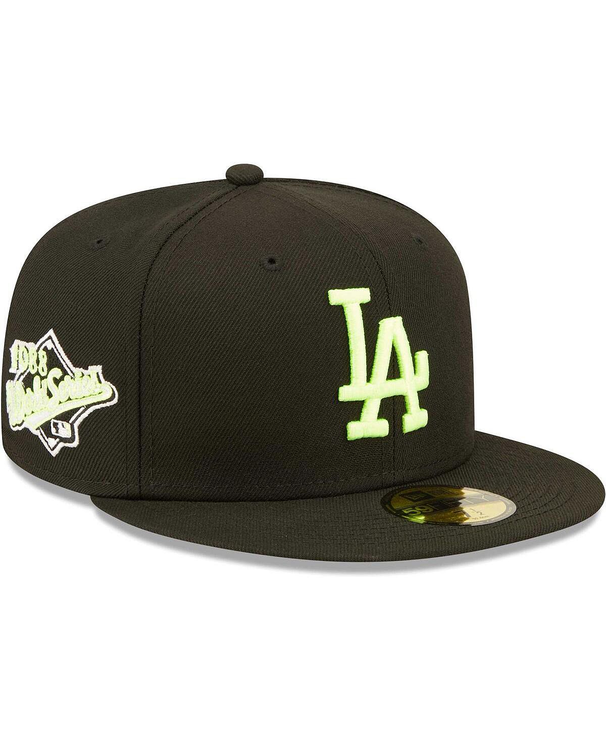 

Мужская черная облегающая шляпа Los Angeles Dodgers Summer Pop 1988 World Series 59FIFTY со змеиным принтом New Era