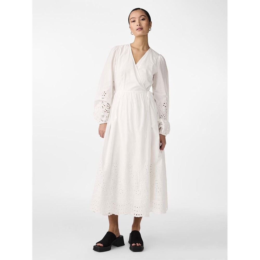 

Платье Yas Luma Long Sleeve Long, бежевый