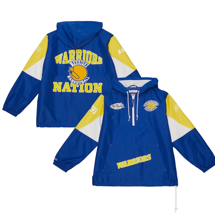 

Куртка Mitchell & Ness Golden State Warriors, роял