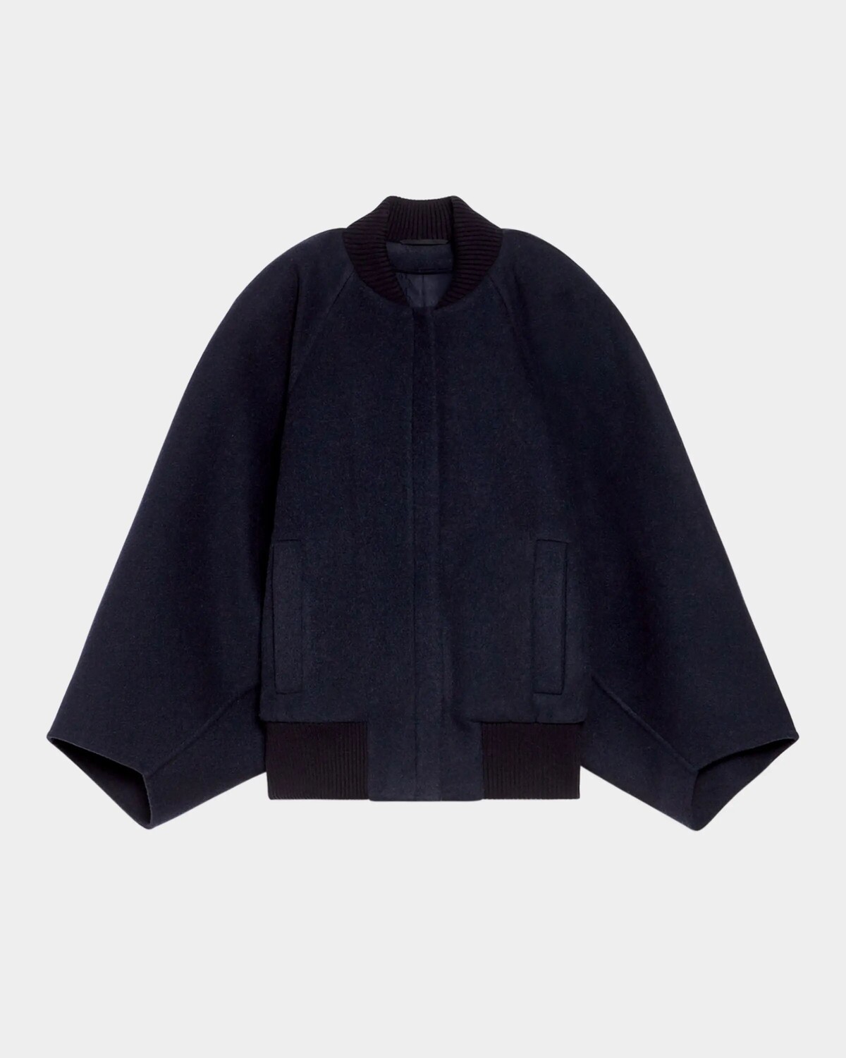

Кашемировый бомбер оверсайз Zenone Max Mara, цвет Ultramarine