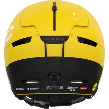 

Obex BC Mips Шлем POC, цвет Aventurine Yellow Matte