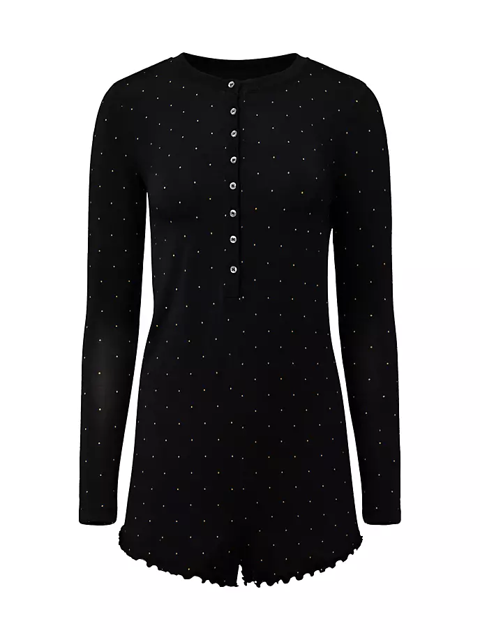 

Комбинезон Henley в горошек Weworewhat, черный