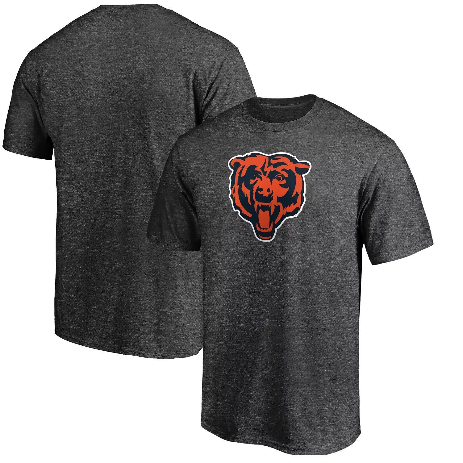 

Мужская темно-серая футболка с логотипом команды Fanatics Chicago Bears Primary, Серый
