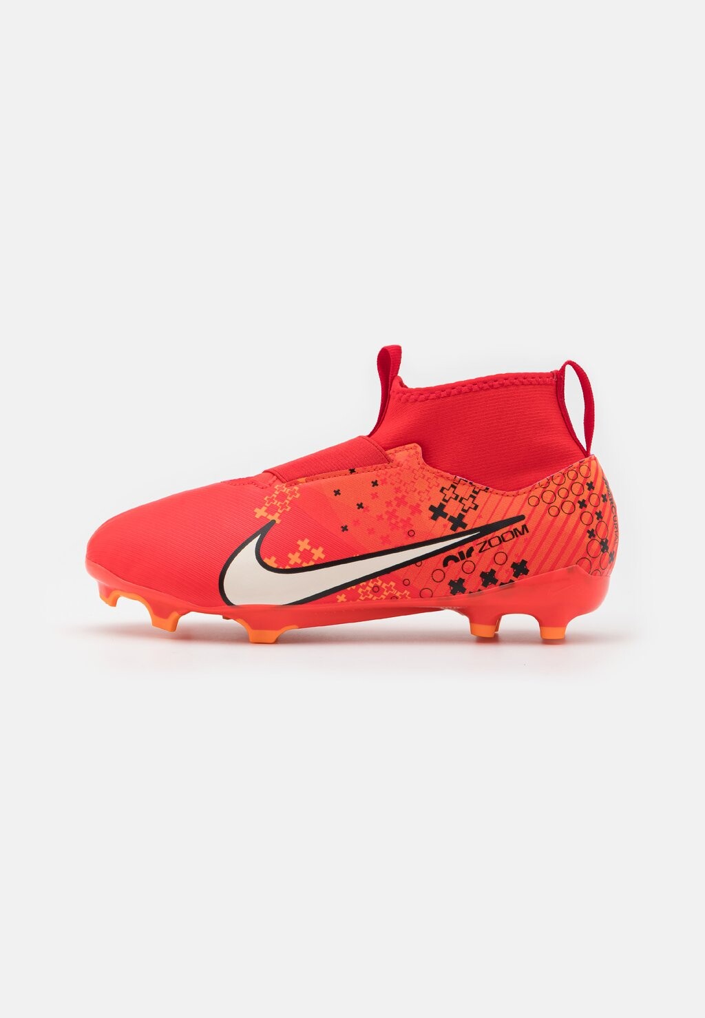 

бутсы с шипами Jr Zm 9 Acad Mds Fgmg Unisex Nike, цвет light crimson/pale ivory/bright mandarin