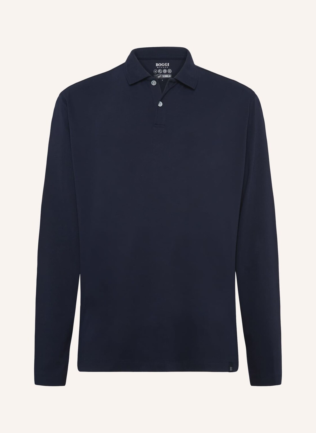 

Рубашка поло BOGGI MILANO Jersey Regular Fit, синий