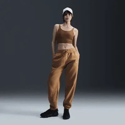 

Спортивные брюки Nike Sportswear Phoenix Fleece, цвет Flax/Sail