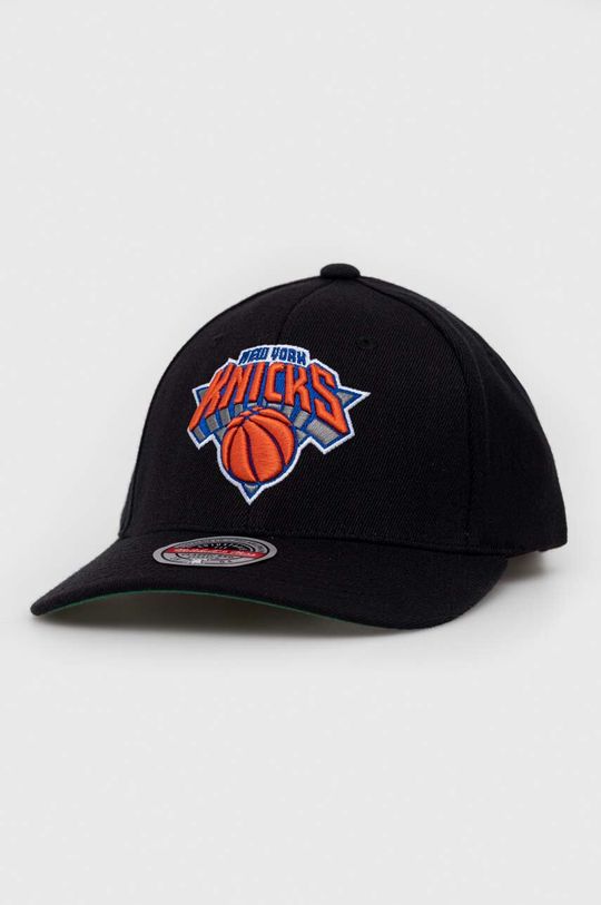 

Шапка с козырьком с добавлением хлопка Brooklyn Nets Mitchell&Ness, черный