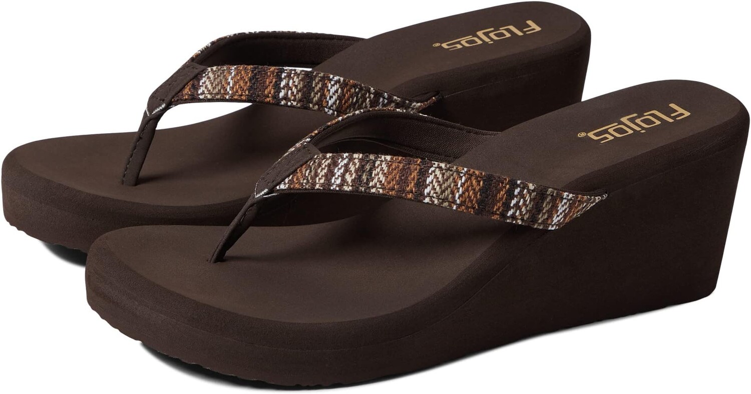 

Босоножки Olivia Serape Flojos, цвет Brown Multi