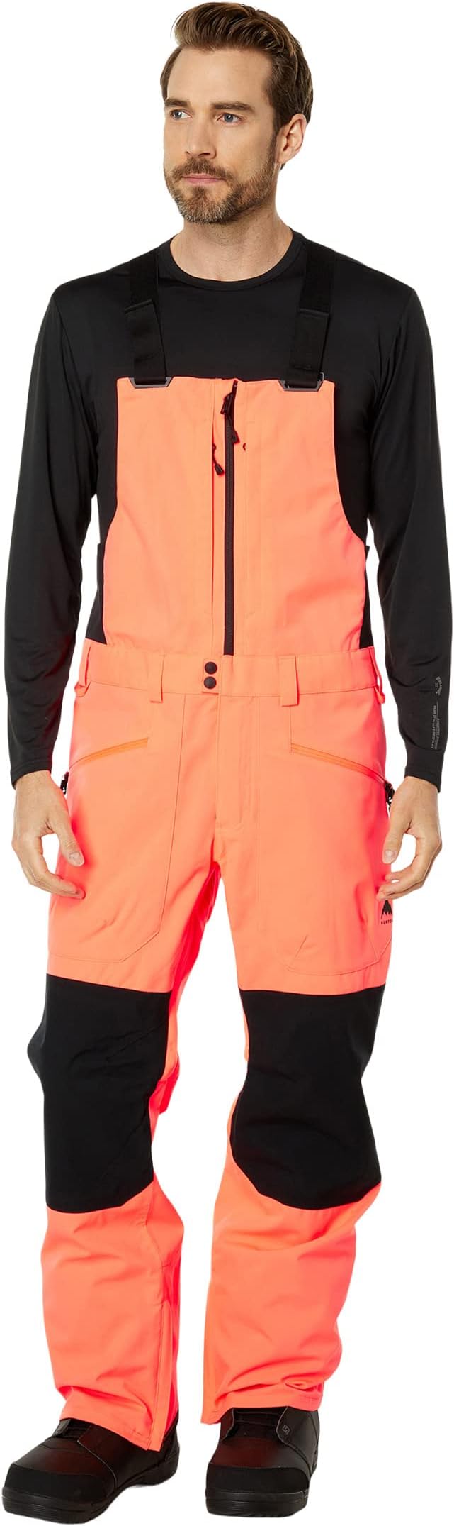 

Брюки Reserve Bib Pant Burton, цвет Tetra Orange/True Black